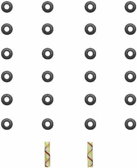 FEL-PRO Engine Valve Stem Oil Seal Set P/N:SS 72819 Fits: Hyundai Santa Fe 09-01, Hyundai Sonata 05-99, Hyundai Tiburon 08-03, Hyundai Tucson 09-05, Kia Magentis 10-01, Kia Optima 10-01, Kia Rondo 12-07, Kia Sportage 10-05, Mazda 929 95-90 - Image 1