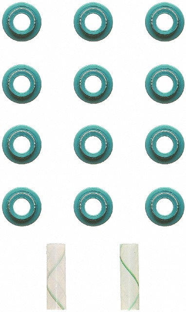 FEL-PRO Engine Valve Stem Oil Seal Set P/N:SS 72835 Fits: Dodge B150, Dodge B1500, Dodge B250, Dodge B2500, Dodge D150, Dodge D250, Dodge Dakota, Dodge Durango, Dodge Ram 1500, Dodge Ram 1500 Van - Image 1