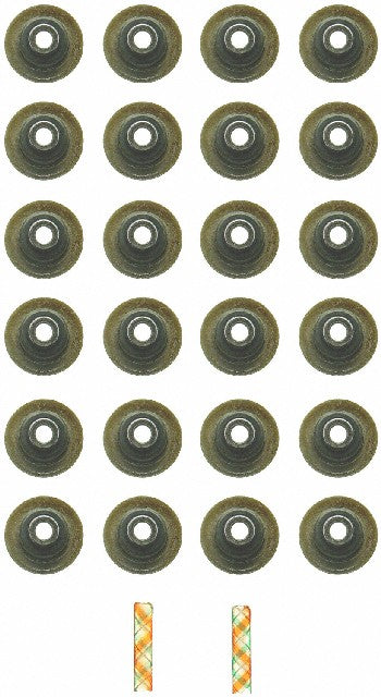 FEL-PRO Engine Valve Stem Oil Seal Set P/N:SS 72873-1 Fits: Ford Contour, Ford Escape, Ford Five Hundred, Ford Freestyle, Ford Fusion, Ford Taurus, Lincoln Zephyr, Mazda 6, Mazda Mpv, Mazda Tribute - Image 1