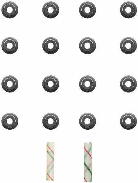 FEL-PRO Engine Valve Stem Oil Seal Set P/N:SS 72878-1 Fits: Chevrolet Prizm, Lexus Ct200h, Lexus Es300h, Lexus Gs F, Lexus Gs460, Lexus Gx460, Lexus Hs250h, Lexus Is F, Lexus Lc500, Lexus Ls460 - Image 1