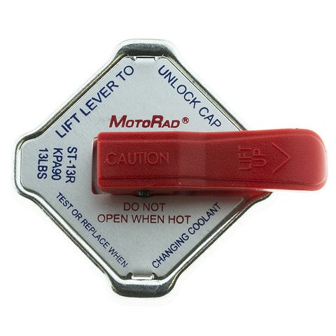 Motorad Engine Coolant Reservoir Cap,Radiator Cap P/N:ST13R Fits: Acura Integra, Asuna Sunrunner, Chevrolet City Express, Chevrolet Metro, Chevrolet Nova, Chevrolet Sprint, Chevrolet Tracker, Chrysler Conquest, Chrysler Sebring, Daihatsu Charade - Image 3