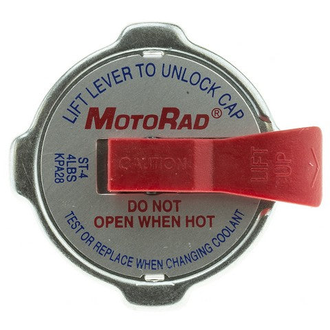 Motorad Radiator Cap P/N:ST4 Fits: Chevrolet 1500, Chevrolet Bel Air, Chevrolet Corvette, Chevrolet One-fifty Series, Chevrolet Sedan Delivery, Chevrolet Truck, Chevrolet Two-ten Series, Chrysler Imperial, Chrysler New Yorker, Chrysler Newport - Image 3