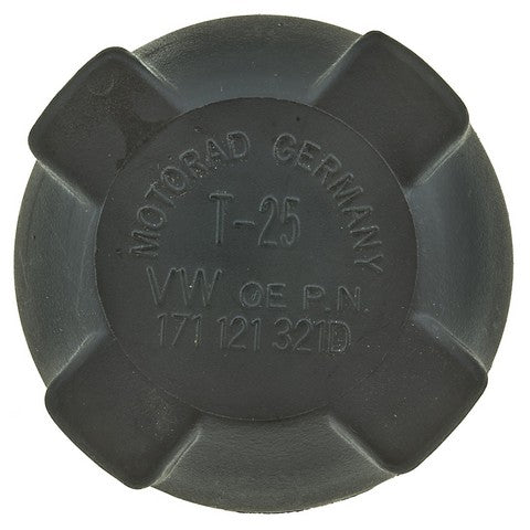 Motorad Engine Coolant Reservoir Cap P/N:T25 Fits: Audi 100, Audi 100 Quattro, Audi 100 Series, Audi 200, Audi 200 Quattro, Audi 4000, Audi 4000 Quattro, Audi 5000, Audi 5000 Quattro, Audi 80 - Image 3