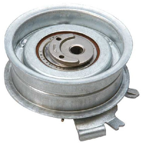 Gates Engine Timing Belt Tensioner Pulley P/N:T43010 Fits: Seat Cordoba, Seat Ibiza, Volkswagen Beetle, Volkswagen Clasico, Volkswagen Golf, Volkswagen Golf City, Volkswagen Jetta, Volkswagen Jetta City, Volkswagen Polo - Image 1