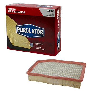 Purolator Engine Air Filter P/N:TA31480 Fits: Cadillac Escalade, Cadillac Escalade Esv, Chevrolet Cheyenne, Chevrolet Silverado 1500, Chevrolet Silverado 1500 Ltd, Chevrolet Suburban, Chevrolet Tahoe, GMC Sierra - Image 1