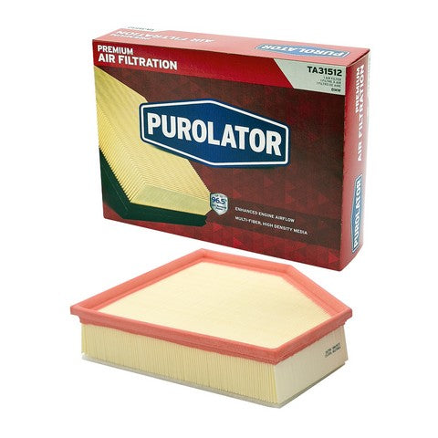 Purolator Engine Air Filter P/N:TA31512 Fits: BMW 530e, BMW 530e Xdrive, BMW 530i, BMW 530i Xdrive, BMW 540d Xdrive, BMW 540i, BMW 540i Xdrive, BMW 640i Xdrive Gran Turismo, BMW 740i, BMW 740i Xdrive - Image 2
