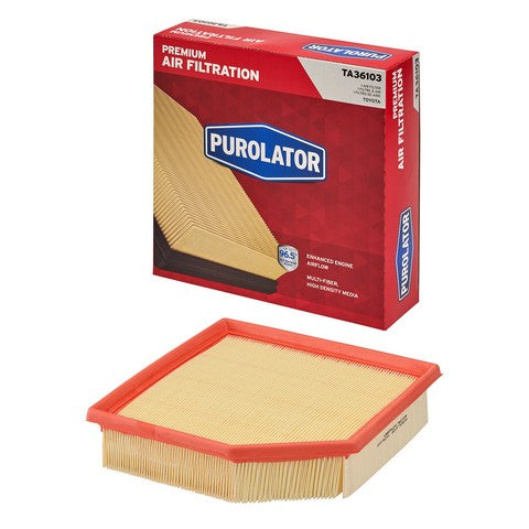 Purolator Engine Air Filter P/N:TA36103 Fits: Lexus Gs200t, Lexus Gs300, Lexus Gs350, Lexus Gs450h, Lexus Gs460, Lexus Is200t, Lexus Is250, Lexus Is300, Lexus Is350, Lexus Rc200t, Lexus Rc300, Lexus Rc350 - Image 2