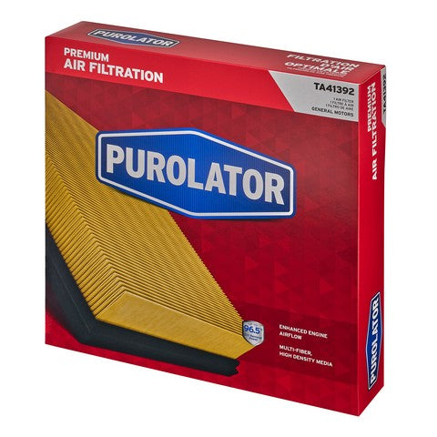 Purolator Engine Air Filter P/N:TA41392 Fits: Buick Enclave 25-18, Cadillac Xt5 25-17, Cadillac Xt6 25-20, Chevrolet Blazer 25-19, Chevrolet Camaro 21-20, Chevrolet Traverse 26-18, Chevrolet Traverse Limited 2024, GMC Acadia 25-17 - Image 1