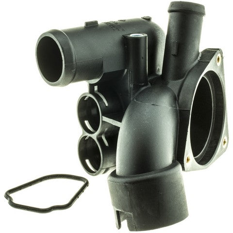 Motorad Engine Coolant Thermostat Housing Assembly P/N:TA9920 Fits: Audi A3 Quattro 07-06, Audi Tt Quattro 06-04, Volkswagen Eos 08-07, Volkswagen Eurovan 03-01, Volkswagen Golf 05-99, Volkswagen Jetta 04-99, Volkswagen R32 2004, Volkswagen R32 2008 - Image 1