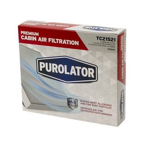 Purolator Cabin Air Filter P/N:TC21521 Fits: Fiat Linea 2011, Ram Promaster City 22-15, Suzuki Swift 15-14 - Image 1