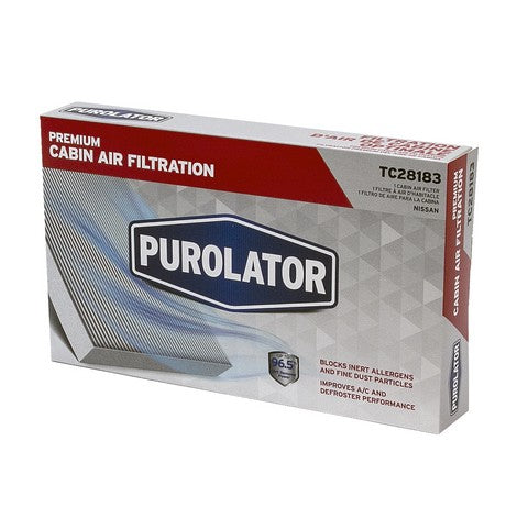 Purolator Cabin Air Filter P/N:TC28183 Fits: Nissan Cube 14-09, Nissan Juke 17-11, Nissan Leaf 22-11, Nissan Leaf 25-24, Nissan Sentra 19-13 - Image 1