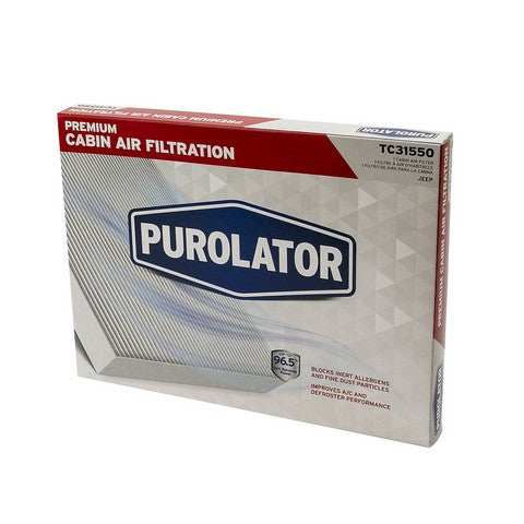 Purolator Cabin Air Filter P/N:TC31550 Fits: Jeep Grand Cherokee 25-22, Jeep Grand Cherokee L 25-21, Jeep Grand Cherokee Wk 2022 - Image 1