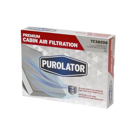 Purolator Cabin Air Filter P/N:TC38208 Fits: Kia Soul 19-14, Kia Soul Ev 20-15 - Image 1