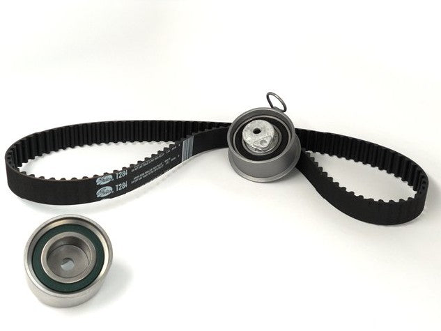 Gates Engine Timing Belt Component Kit P/N:TCK284A Fits: Hyundai Elantra 12-06, Hyundai Tiburon 08-07, Hyundai Tucson 09-06, Kia Soul 11-10, Kia Spectra 09-06, Kia Spectra5 09-06, Kia Sportage 09-06 - Image 1