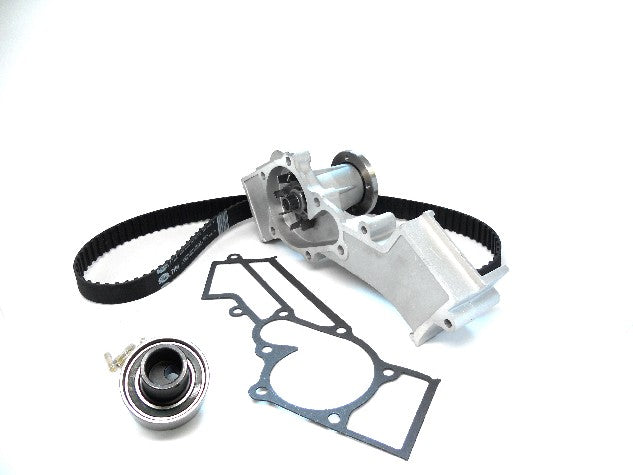 Gates Engine Timing Belt Kit with Water Pump P/N:TCKWP104B Fits: Nissan D21 94-86, Nissan Pathfinder 93-87 - Image 1