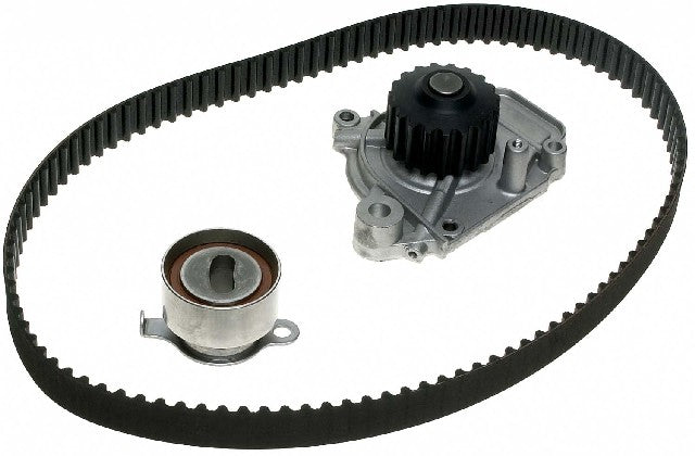 Gates Engine Timing Belt Kit with Water Pump P/N:TCKWP143 Fits: Honda Civic 95-88, Honda Civic Del Sol 95-93, Honda Crx 91-88 - Image 1