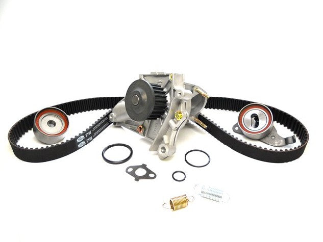 Gates Engine Timing Belt Kit with Water Pump P/N:TCKWP199BH Fits: Toyota Camry 01-87, Toyota Celica 89-87, Toyota Celica 99-92, Toyota Rav4 00-96, Toyota Solara 01-99 - Image 1