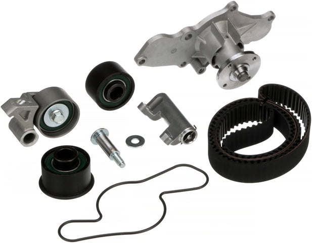 Gates Engine Timing Belt Kit with Water Pump P/N:TCKWP214 Fits: Ford Probe 97-93, Mazda 626 02-93, Mazda Millenia 02-95, Mazda Mx-3 95-92, Mazda Mx-6 97-93 - Image 1