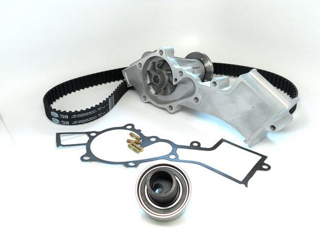 Gates Engine Timing Belt Kit with Water Pump P/N:TCKWP249 Fits: Infiniti Qx4 00-97, Nissan Frontier 04-99, Nissan Pathfinder 00-96, Nissan Xterra 04-00 - Image 1