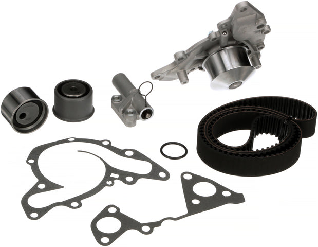 Gates Engine Timing Belt Kit with Water Pump P/N:TCKWP287B Fits: Mitsubishi Diamante 99-97, Mitsubishi Galant 2004, Mitsubishi Montero 00-97, Mitsubishi Montero Sport 04-00 - Image 1