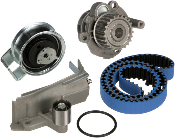 Gates Engine Timing Belt Kit with Water Pump P/N:TCKWP306AMRB Fits: Audi A4 06-99, Audi A4 Quattro 05-99, Volkswagen Passat 05-01 - Image 1