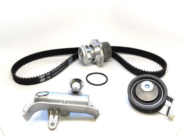 Gates Engine Timing Belt Kit with Water Pump P/N:TCKWP306M Fits: Audi A4 2001, Audi A4 Quattro 2001, Audi Tt 06-00, Audi Tt Quattro 06-00, Volkswagen Beetle 05-00, Volkswagen Golf 06-00, Volkswagen Jetta 05-00, Volkswagen Passat 01-00 - Image 1