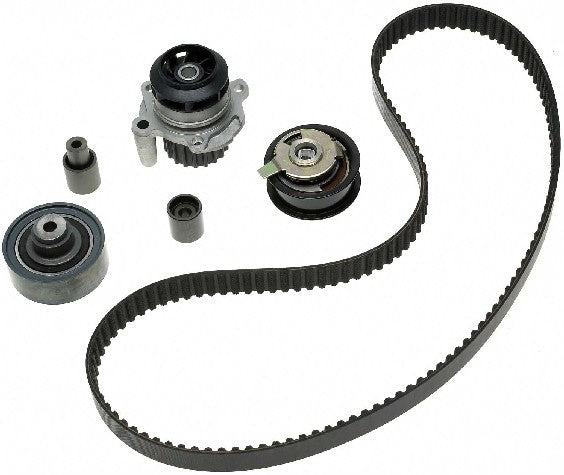 Gates Engine Timing Belt Kit with Water Pump P/N:TCKWP321 Fits: Volkswagen Beetle 03-98, Volkswagen Golf 04-99, Volkswagen Jetta 03-99 - Image 1