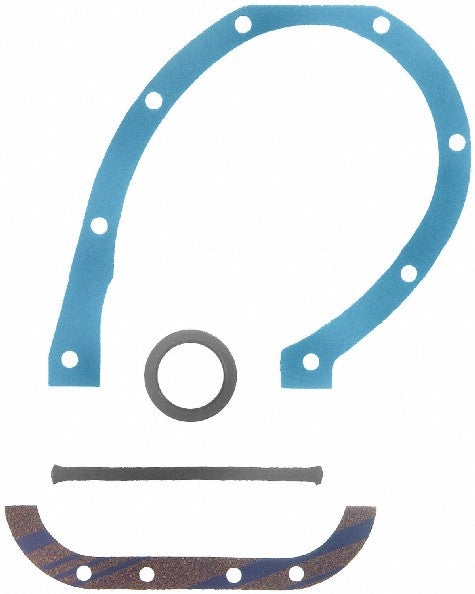 FEL-PRO Engine Timing Cover Gasket Set P/N:TCS 4351-1 Fits: Allstate A-230, Am General Dj5, Henry J Corsair, Henry J Deluxe, Henry J Standard, Henry J Vagabond, Jeep 475, Jeep Cj3, Jeep Cj5, Jeep Cj5a - Image 1