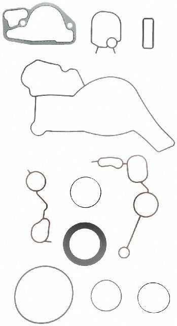 FEL-PRO Engine Timing Cover Gasket Set P/N:TCS 45016 Fits: Ford E-350 Econoline, Ford E-350 Econoline Club Wagon, Ford F-250, Ford F-350, Ford F-59 Commercial Stripped Chassis, Ford F-super Duty, International 1652sc, International 1652ups - Image 1