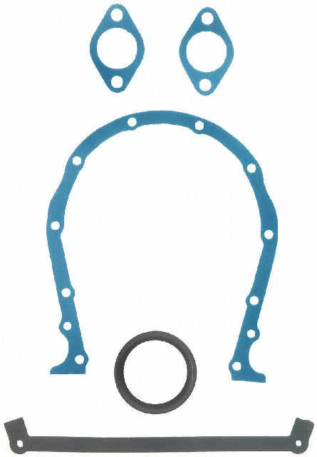 FEL-PRO Engine Timing Cover Gasket Set P/N:TCS 45060 Fits: Chevrolet B60, Chevrolet B7, Chevrolet Bel Air, Chevrolet Biscayne, Chevrolet Blazer, Chevrolet Brookwood, Chevrolet C10, Chevrolet C10 Pickup, Chevrolet C10 Suburban, Chevrolet C1500 - Image 1