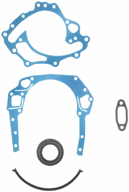 FEL-PRO Engine Timing Cover Gasket Set P/N:TCS 45061 Fits: Detomaso Pantera, Ford Bronco, Ford Country Sedan, Ford Country Squire, Ford Custom, Ford Custom 500, Ford E-100 Econoline, Ford E-250 Econoline, Ford E-250 Econoline Club Wagon - Image 1