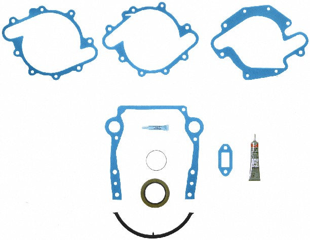 FEL-PRO Engine Timing Cover Gasket Set P/N:TCS 45270 Fits: Buick Apollo, Buick Century, Buick Electra, Buick Estate Wagon, Buick Lesabre, Buick Regal, Buick Riviera, Buick Skylark, Cadillac Brougham - Image 1