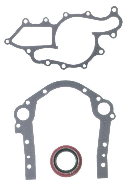 FEL-PRO Engine Timing Cover Gasket Set P/N:TCS 45771 Fits: Ford Aerostar 97-86, Ford Probe 92-90, Ford Ranger 08-91, Ford Taurus 07-86, Ford Tempo 94-92, Ford Windstar 00-95, Mazda B3000 08-94, Mercury Sable 05-86, Mercury Topaz 94-92 - Image 1