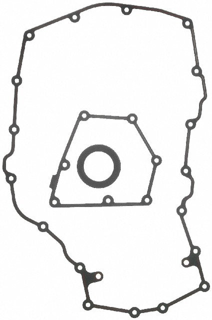 FEL-PRO Engine Timing Cover Gasket Set P/N:TCS 45843 Fits: Buick Skylark, Chevrolet Beretta, Chevrolet Cavalier, Oldsmobile Achieva, Oldsmobile Calais, Oldsmobile Cutlass Calais, Oldsmobile Cutlass Supreme, Pontiac Grand Am, Pontiac Grand Prix - Image 1