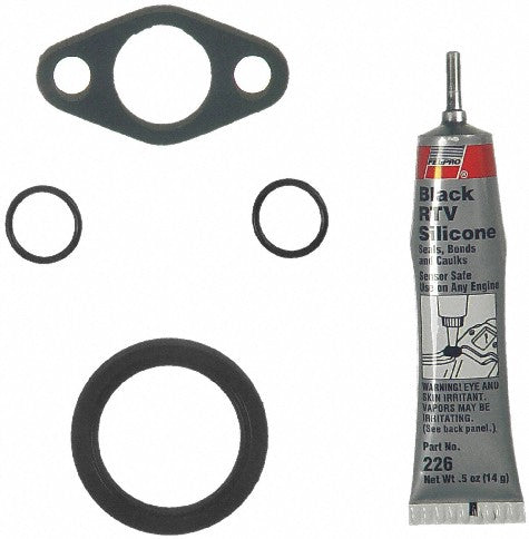 FEL-PRO Engine Crankshaft Seal Kit P/N:TCS 45965 Fits: Chrysler Cirrus 00-95, Chrysler Sebring 05-95, Dodge Avenger 00-95, Dodge Stratus 05-95, Mitsubishi Eclipse 05-00, Mitsubishi Galant 03-99, Mitsubishi Montero 96-95, Mitsubishi Montero Sport 03-97 - Image 1