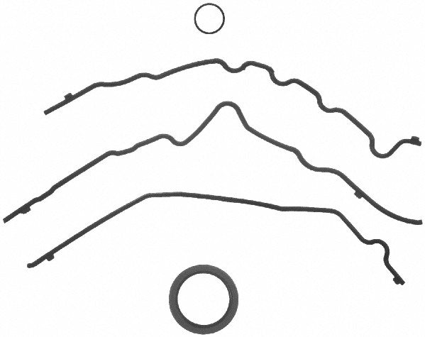 FEL-PRO Engine Timing Cover Gasket Set P/N:TCS 45967 Fits: Ford Contour 00-95, Ford Escape 04-01, Ford Taurus 02-96, Mazda Mpv 04-00, Mazda Tribute 04-01, Mercury Cougar 02-99, Mercury Mystique 00-95, Mercury Sable 02-96 - Image 1