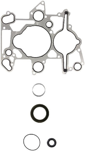 FEL-PRO Engine Timing Cover Gasket Set P/N:TCS 46106 Fits: Ford E-350 Club Wagon, Ford E-350 Super Duty, Ford E-450 Super Duty, Ford Excursion, Ford F-250 Super Duty, Ford F-350 Super Duty, Ford F-450 Super Duty, Ford F-550 Super Duty - Image 1
