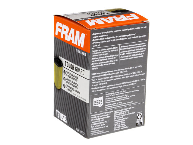 FRAM Engine Oil Filter P/N:TG10515 Fits: Hyundai Azera, Hyundai Equus, Hyundai Genesis, Hyundai Genesis Coupe, Hyundai Santa Fe, Hyundai Sonata, Hyundai Veracruz, Kia Amanti, Kia Borrego, Kia K900, Kia Sedona, Kia Sorento - Image 1