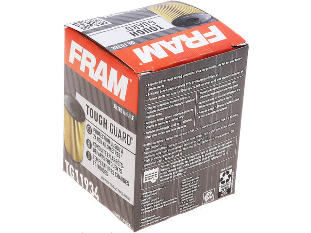 FRAM Engine Oil Filter P/N:TG11934 Fits: Genesis G80 20-17, Hyundai Genesis 16-15, Hyundai Palisade 25-20, Kia Cadenza 20-17, Kia Sedona 21-19, Kia Sorento 20-19, Kia Telluride 25-20 - Image 1
