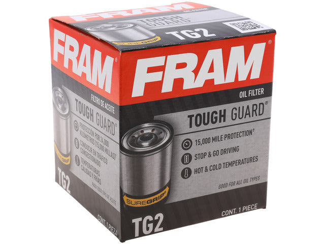 FRAM Engine Oil Filter P/N:TG2 Fits: Cadillac Sts, Cadillac Xlr, Chevrolet Silverado 4500 Hd, Chrysler 300, Chrysler Aspen, Chrysler Cirrus, Chrysler Sebring, Dodge Avenger, Dodge Caliber - Image 3