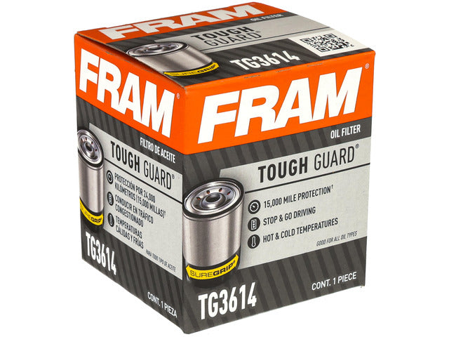FRAM Engine Oil Filter P/N:TG3614 Fits: Alfa Romeo 164, Asuna Gt, Asuna Se, Audi A3 Sportback E-tron, Chevrolet Metro, Chevrolet Sprint, Chevrolet Tracker, Chrysler Cirrus - Image 3
