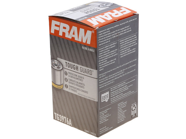 FRAM Engine Oil Filter P/N:TG3976A Fits: Chevrolet Express 3500, Dodge D250, Dodge D350, Dodge Ram 2500, Dodge Ram 3500, Dodge Ram 4500, Dodge Ram 5500, Dodge W250, Dodge W350, Ram 2500 - Image 1