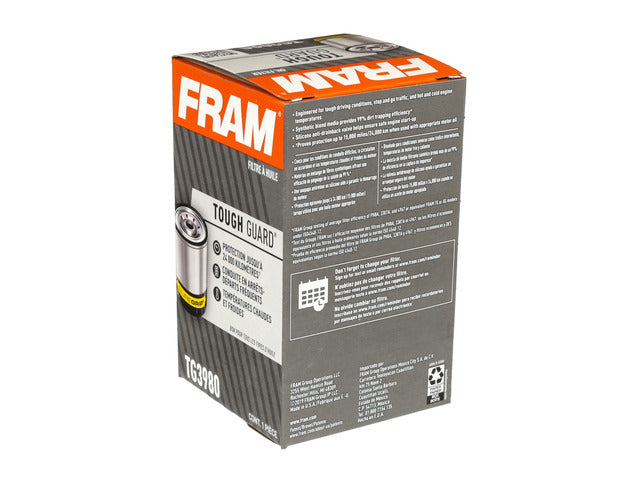 FRAM Engine Oil Filter P/N:TG3980 Fits: Am General Hummer, Buick Century, Buick Commercial Chassis, Buick Electra, Buick Regal, Buick Roadmaster, Buick Skyhawk, Buick Skylark - Image 1