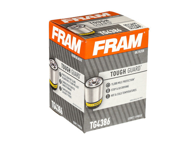FRAM Engine Oil Filter P/N:TG4386 Fits: Chevrolet Nova, Chevrolet Tracker, Daihatsu Charade, Geo Prizm, Infiniti G20, Lexus Gx550, Lexus Ls500, Lexus Lx600, Lexus Lx700h, Lexus Rx350h - Image 3