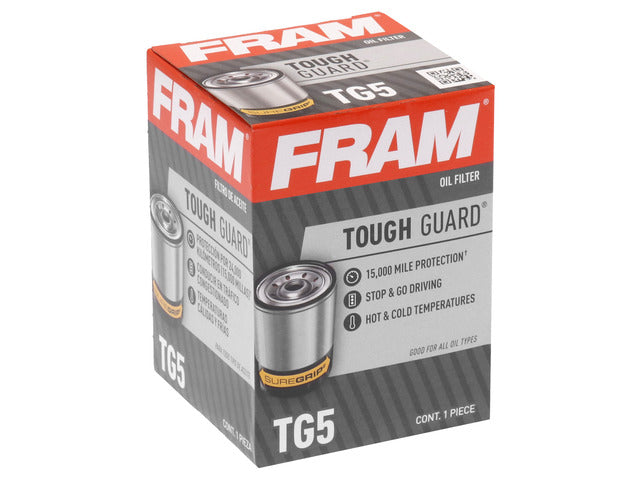 FRAM Engine Oil Filter P/N:TG5 Fits: Am General Hummer, Cadillac Escalade, Chevrolet Blazer, Chevrolet C10, Chevrolet C10 Suburban, Chevrolet C1500, Chevrolet C1500 Suburban, Chevrolet C20, Chevrolet C20 Suburban - Image 3