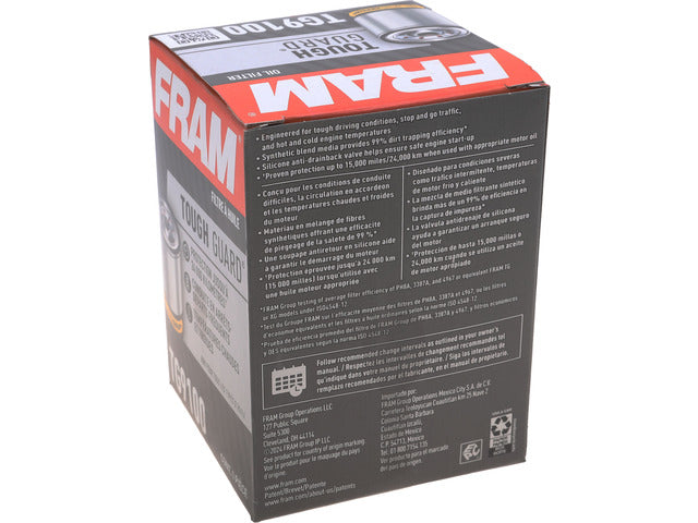 FRAM Engine Oil Filter P/N:TG9100 Fits: Chevrolet Express 2500, Chevrolet Express 3500, Chevrolet Express 4500, Chevrolet Silverado 2500 Hd, Chevrolet Silverado 2500 Hd Classic, Chevrolet Silverado 3500, Chevrolet Silverado 3500 Classic - Image 1