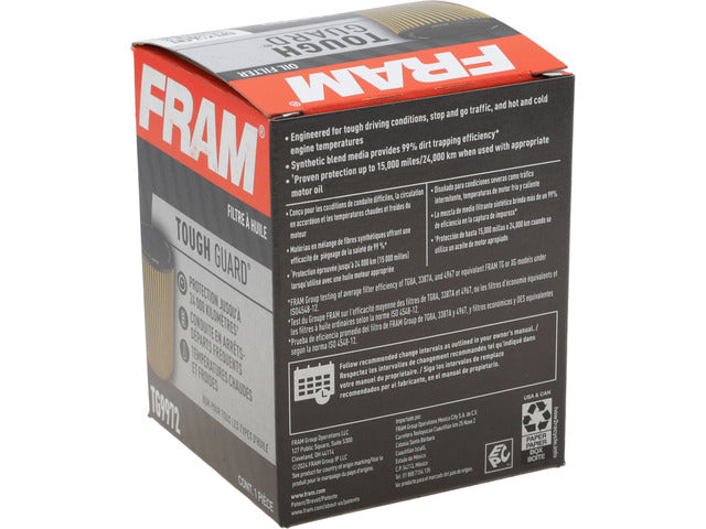 FRAM Engine Oil Filter P/N:TG9972 Fits: Lexus Es300h, Lexus Es350, Lexus Gs200t, Lexus Gs300, Lexus Gs350, Lexus Is200t, Lexus Is250, Lexus Is300, Lexus Is350 - Image 1