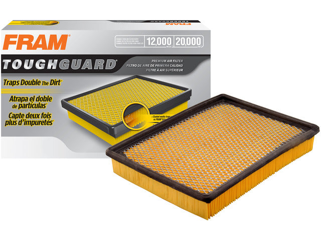 FRAM Engine Air Filter P/N:TGA8754 Fits: Buick Allure 09-05, Buick Century 05-99, Buick Lacrosse 09-05, Buick Regal 04-99, Chevrolet Impala 05-00, Chevrolet Monte Carlo 05-00, Oldsmobile Intrigue 2002, Pontiac Grand Prix 08-99 - Image 1