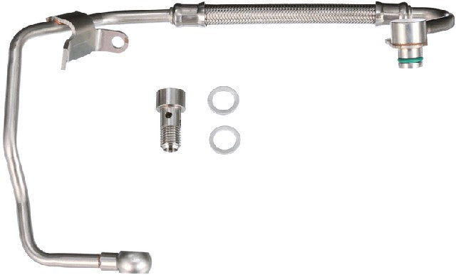 Gates Turbocharger Oil Supply Line P/N:TL143 Fits: Audi A3, Audi A3 Quattro, Audi Q3, Audi Q3 Quattro, Volkswagen Beetle, Volkswagen Cc, Volkswagen Eos, Volkswagen Golf - Image 1
