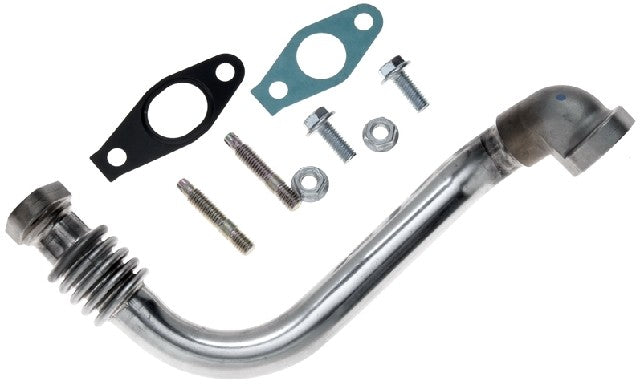Gates Turbocharger Oil Return Line P/N:TL148 Fits: Chevrolet Express 2500, Chevrolet Express 3500, Chevrolet Express 4500, Chevrolet Silverado 2500 Hd, Chevrolet Silverado 3500 Hd, GMC Savana 2500, GMC Savana 3500, GMC Savana 4500, GMC Sierra 2500 Hd - Image 1